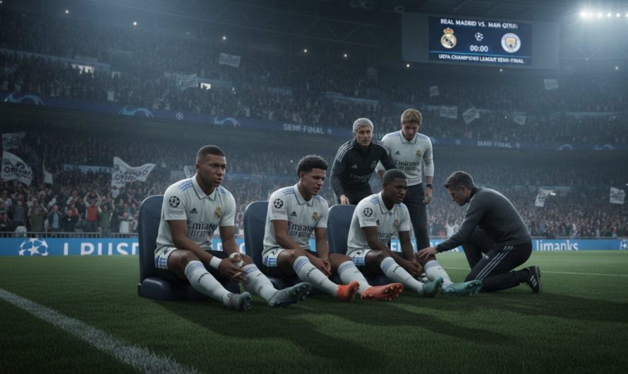 Real Madrid’de Manchester City Maçı Öncesi Üç Büyük Yıldızdan Kötü Haber