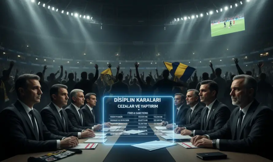 Süper Lig Kulüplerine Disiplin Şoku: Rekor Para Cezaları Geldi