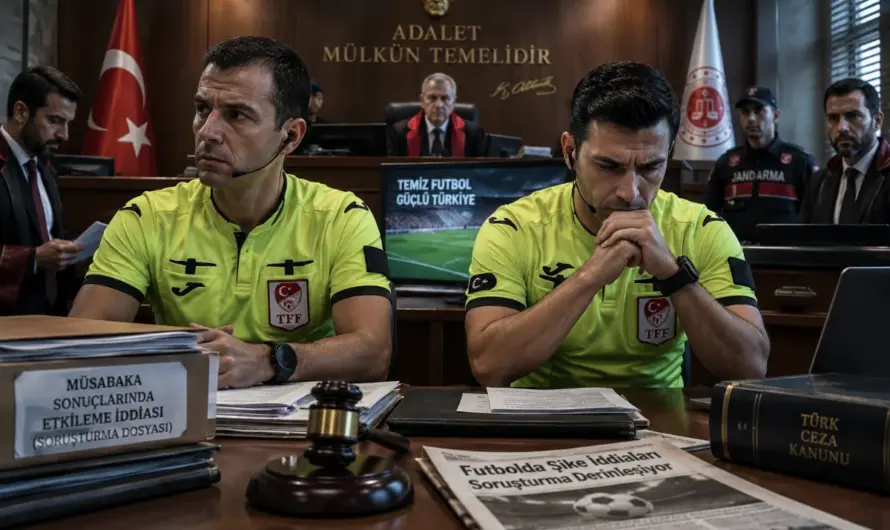 Türk Futbolunda Hakem Soruşturması: Tutuklama Talebiyle Sevk