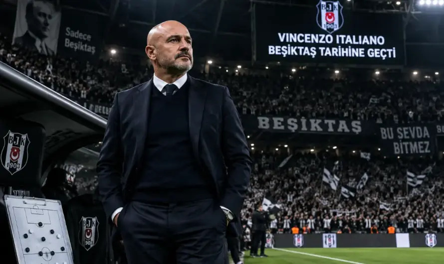 Vincenzo Italiano Beşiktaş’ta Tarihi Bir Başlangıca İmza Attı