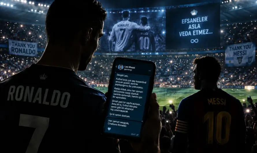 Yeşil Sahalarda Devir Teslimi: Messi’nin Vedası ve Ronaldo’nun Saygı Duruşu